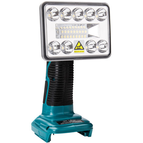 Outdoor Flashlight with USB For Makita Battery - 3 inch Vertical (1/4)