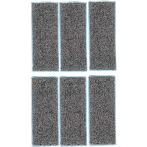 Pack of 6 Washable Mops Replacement for iRobot Braava Jet M6 Robotic Vacuum Cleaner (1/5)
