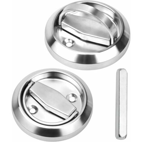Door handle, stainless steel invisible door lock (1/5)