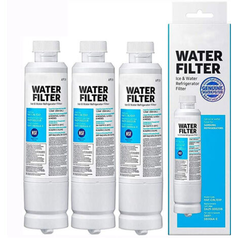 3 Pack Original SAMSUNG Water Filter Cartridge DA29-00020B / HAF-CIN/EXP Refrigerator Spare Parts