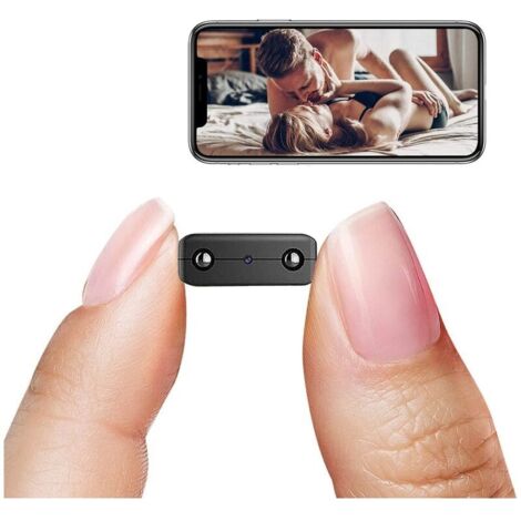 Mini Camera, HD1080P Wireless HD Security Camera with Night Vision, Motion Detection, Remote Viewing, 32G(Black)-