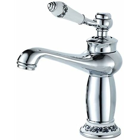 Shower Mixer Taps, Shower Water Mixer Zinc Alloy Bathroom Bathtub Single Handle Faucet Wall Mounted Hot and Cold Water Mixing Shower Mixer Tap RV