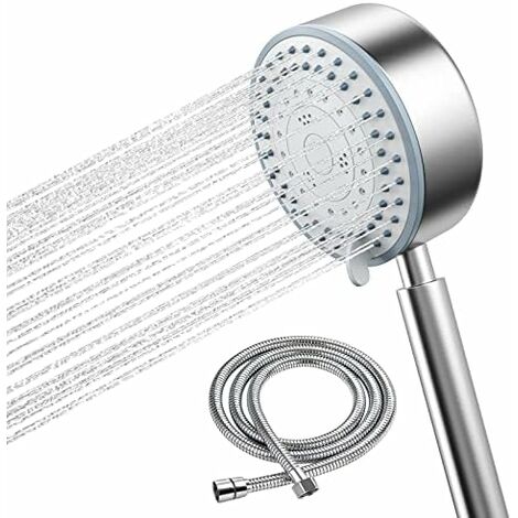 2m Stainless Steel Shower Hose – Anti-Kink, Anti-Burst Universal Plumbing Hose For Bathroom, Compatible With Most Shower Heads & Faucets