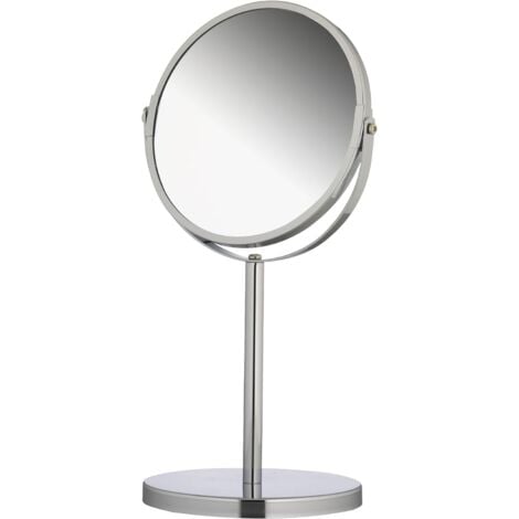 Standing makeup mirror discount
