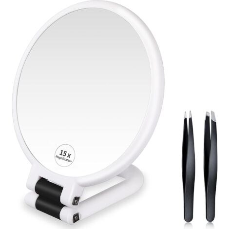 Small magnifying makeup mirror sales