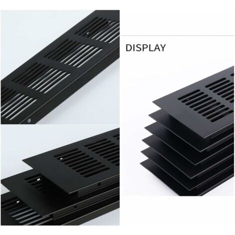 Orchid-2 Pieces Recessed Aluminum Ventilation Grille, 200 mm Angular ...