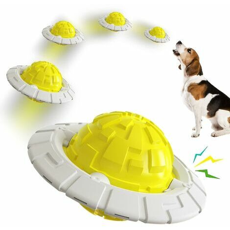 Dog Toy Resistant To Bite Sound Moon-shaped Pet Toy For Grinding