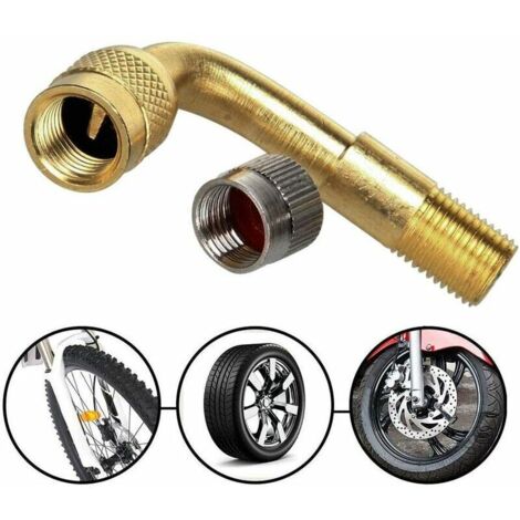 50mm Brass Schrader Valve Extension Tyre Tube Truck Car Accessory