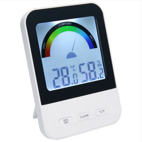 LCD Backlight Indoor Greenhouse Digital Electronic Thermometer (1/5)