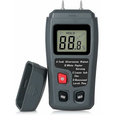 Wood Moisture Meter 0-90% Damp Meter BlackBlack