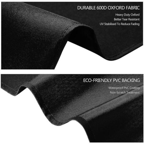Snow-Large fire pit cover, waterproof, windproof, anti-uv, tear resistant 600d