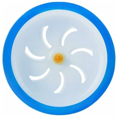 Hamster Treadmill Quiet Plastic Running Wheel Toy (Blue) 1 Piece (1/5)