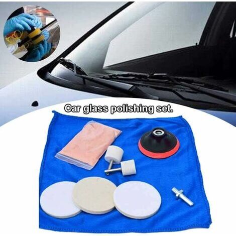 Glass Polishing Kit for Deep Scratches