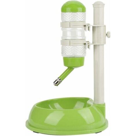 Water Bottle Bowl for Dogs, Automatic Water Feeder, Height Adjustable Dispenser for Dogs and Cats (1/4)
