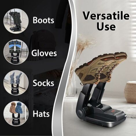 FORLIM Boot Dryer - Portable Boot Glove Shoe Warmer with 24-Hour FORLIM Boot Dryer - Portable Boot Glove Shoe Warmer with 24-Hour