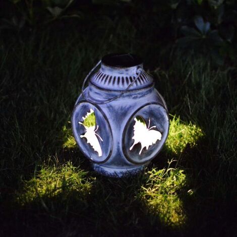 Orchid-Solar Light Outdoor Solar Powered LED Landscape Light Waterproof Sidewalk Lamp