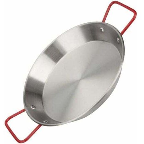 Stainless Steel Pasta Roasting Pan with Red Handle (22cm) 1pcs