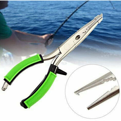 Fishing Pliers Fish Line Cutter Scissors Mini Fish Hook Remover  Multifunction Tools New Black Beak Jaw