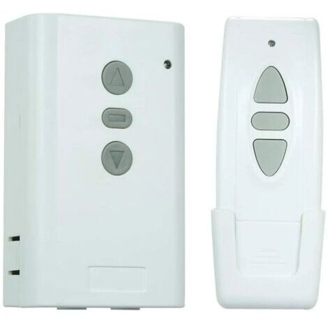 SnowWireless Remote Control Switch,AC220V 433MHz Receiver,Learning Type Controller,Bidirectional 3 Key RF Transmitter,Remote Control for Curtain Controller Set