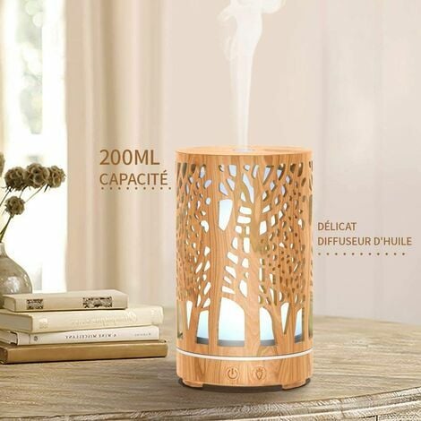 Moon-Essential Oil Diffuser Aromatherapy Diffuser Large Capacity Ultrasonic  Aroma Cool Mist Humidifier Diffuser with Adjustable