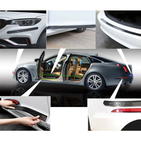 Car Stickers, Universal 2.5m Carbon Fiber Car Sticker Protector