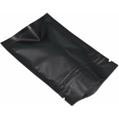 QQ Studio 100-Pack Gold Aluminum Mylar Foil Bags - 7x10cm (2.7x3.9") - Resealable Zipper Pouch