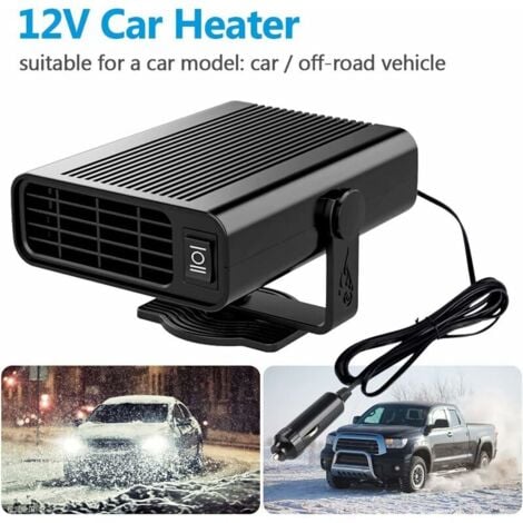 Snow Car Heater in 12V 150W Portable Car Quick Defogger