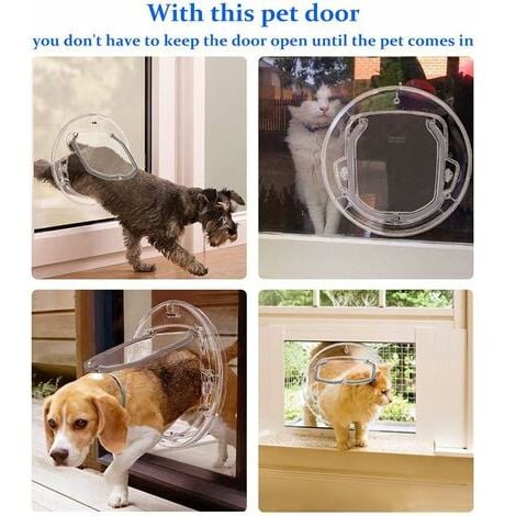 Lockable best sale pet door