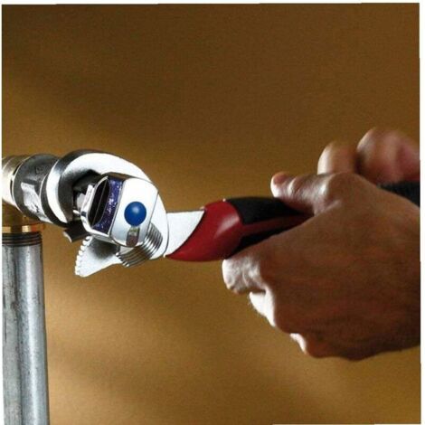 Adjustable Wrench Set Ratchet Wrench Multifunctional Tool for Car Repair 2pcs