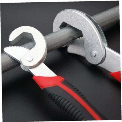 Adjustable Wrench Set Ratchet Wrench Multifunctional Tool for Car Repair 2pcs