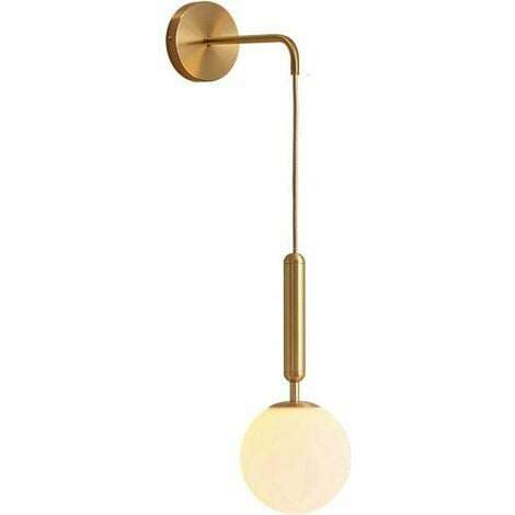 Modern Wall Sconce With E27 Hanging Glass Shade Minimalist Nordic   99516278 1 