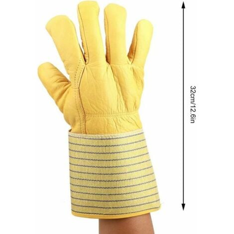 Pink1 Pair Cryogenic Gloves, -180℃ to -250℃ Waterproof Liquid Nitrogen Hand Protection Gloves