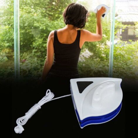 Double-Sided Magnetic Window Cleaner, Magnetic Brush, Cleaning Squeegee, Surface Brush, Useful Household Cleaning Tools, Suitable for 3-8mm Glass