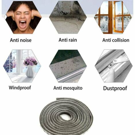 Velvet Adhesive Seal, Brush Seal Strip, Self Adhesive Sealing Strip