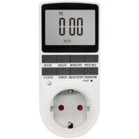 Timer Switch TM02 Large Screen Timer Socket Kitchen Timer Electronic Timer White Light Timer European Standard Model 630BQHGZSIY