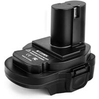 Makita 18V Ni Cordless Power Tool Battery Adapter Converter Compatible with Makita 18V Lithium Battery BL1820 BL1830 BL1840 BL1850 BL1860.