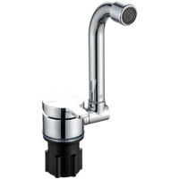 1003 360 Degree Rotating Hot and Cold Hybrid Caravan Sink Faucet with Cover