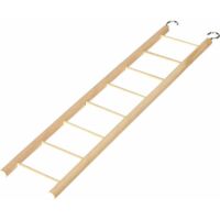 8-Step Wooden Bird Ladder Parrot Swing Stairs Parrots Ladder Pet Supplies Bird Toy BN1TNMGN7