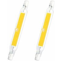 2 Pack R7s LED Bulb 118mm 20W Double Ended COB LED 150W Dimmable  Replacement Halogen Bulb