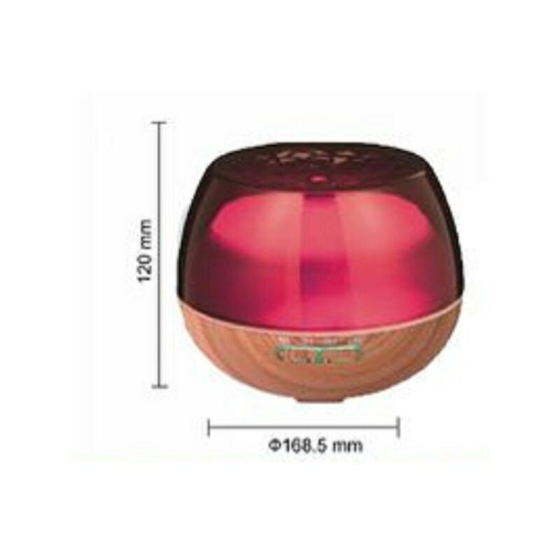 Diffuseur de parfum Humidificateur500ml Humidificateur à boule avec lampe  essentielle de parfum Huile essentielle à ultrasons pour diffuseur de  parfum