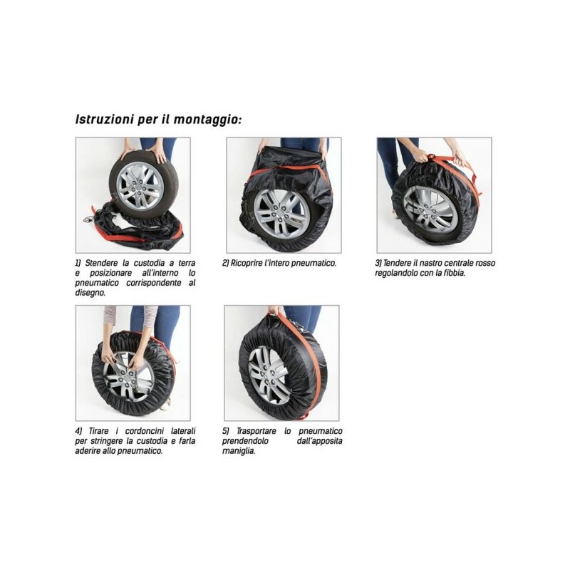 Sac de pneu, protection de pneu robuste, housse de protection de pneu  étanche