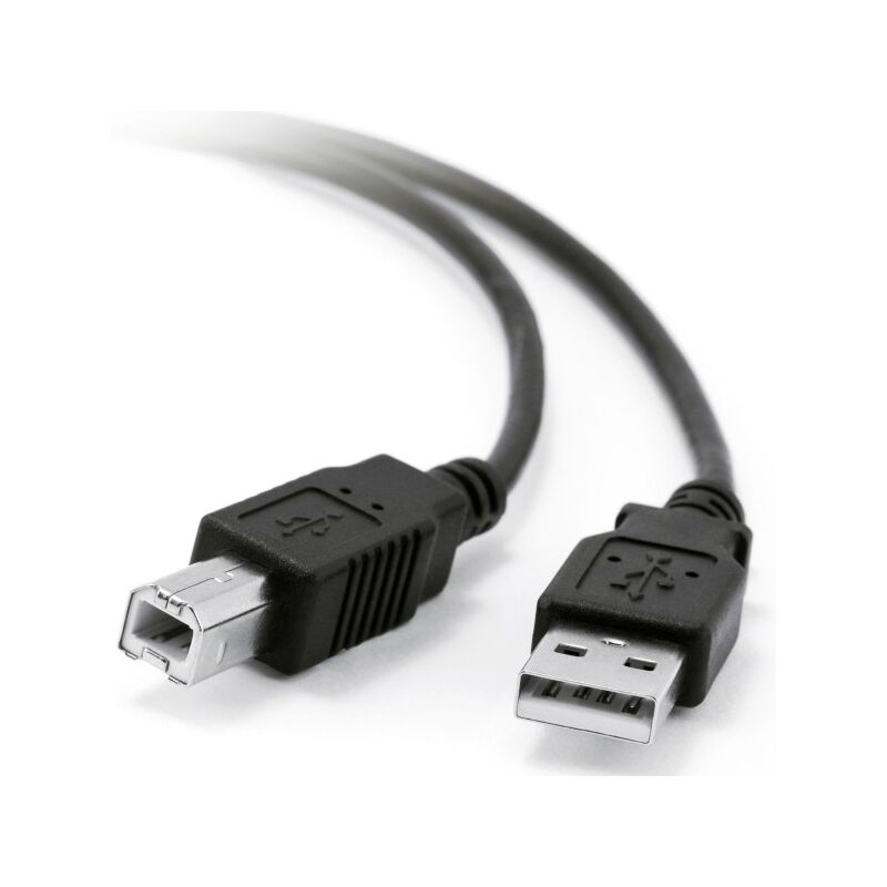 Sans Marque Câble d'imprimante USB 2.0 AM-BM 1,5M à prix pas cher