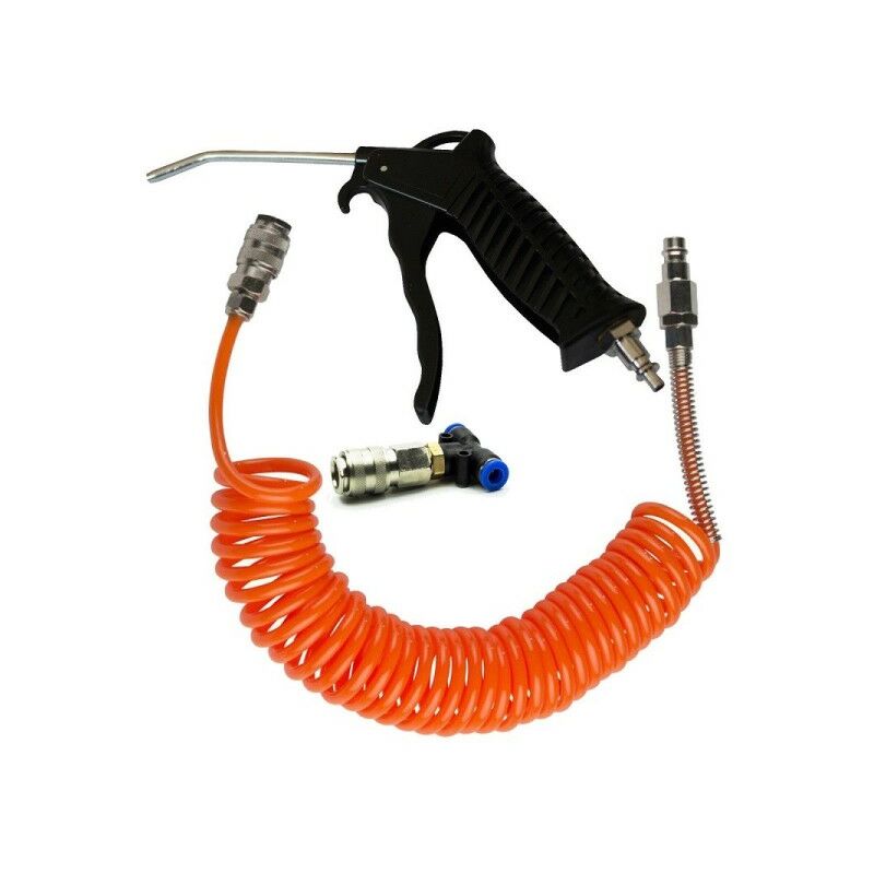 5 pièces 50 cm tuyau d'air Flexible, 14 x 1,5 filetage femelle Kit de compresseur  d'air tuyau de frein silencieux tuyau de ligne sans huile : : Auto  et Moto