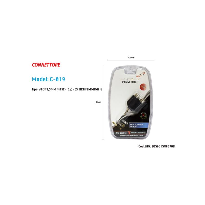 Câble rallonge jack 6,3 mm, 5 m SpeaKa Professional SP-7870632 [1x Jack mâle  6.35