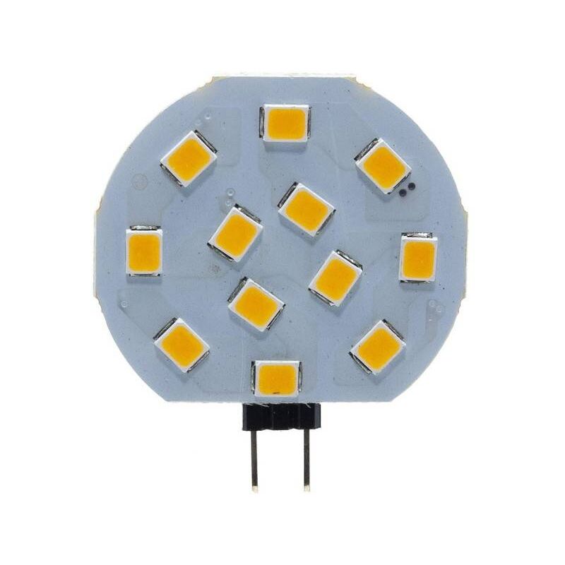 2 Watt G4 LED Hockey Puck Lamp, 12V, 3000K