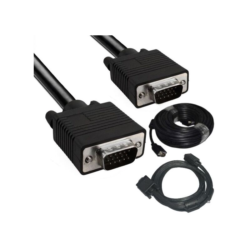 1080P à HDMI haute vitesse câble VGA pour Mac 6ft/1,8 m - Chine Câble HDMI  vers VGA et HDMI mâle pour câble mâle VGA prix