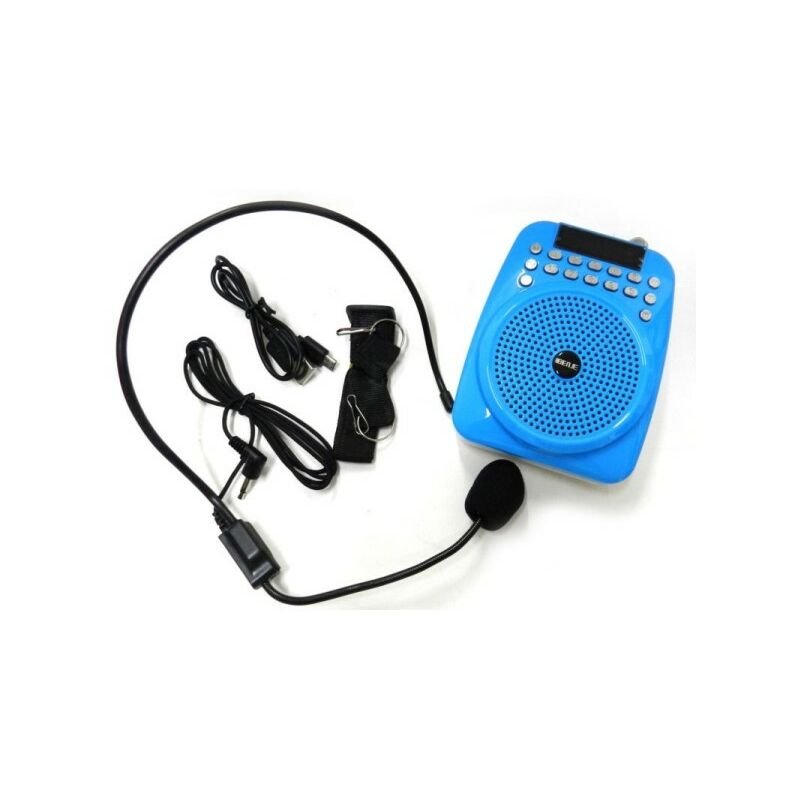 Enceinte Bluetooth INOVALLEY Tour de son noire avec lecteur CD, Bluet