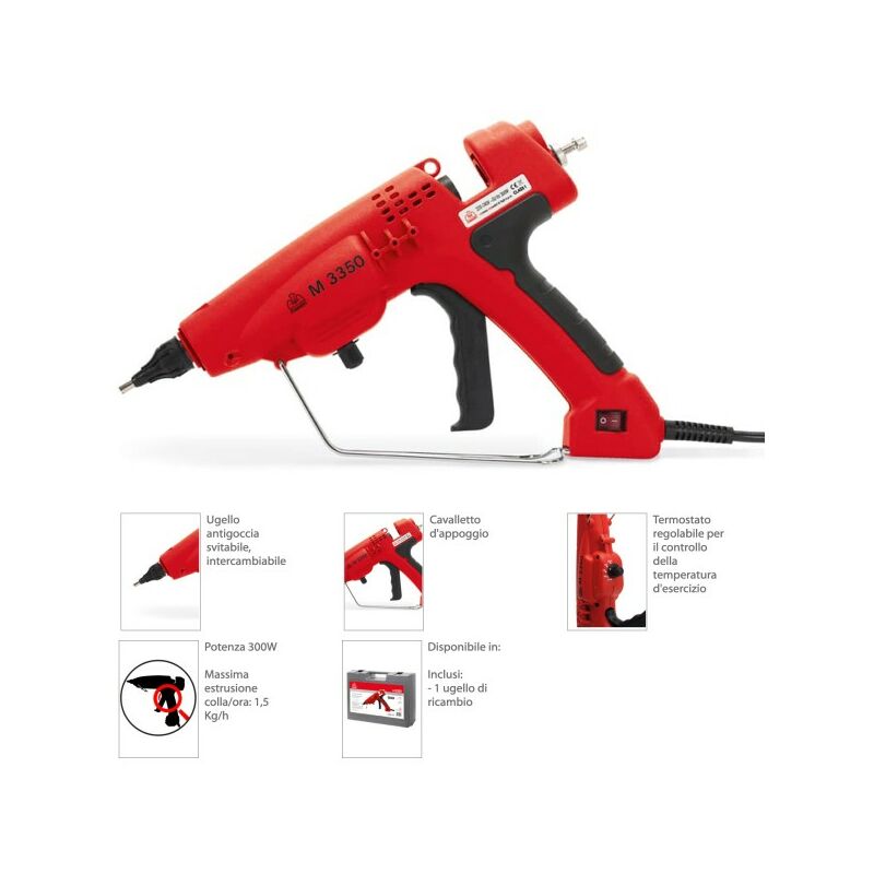 WorkPro 7.2V Cordless Hot Melt Glue Gun Kit 