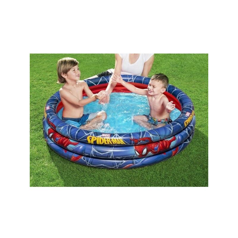 SPIDERMAN Piscine gonflable pour enfants Spider Man pas cher