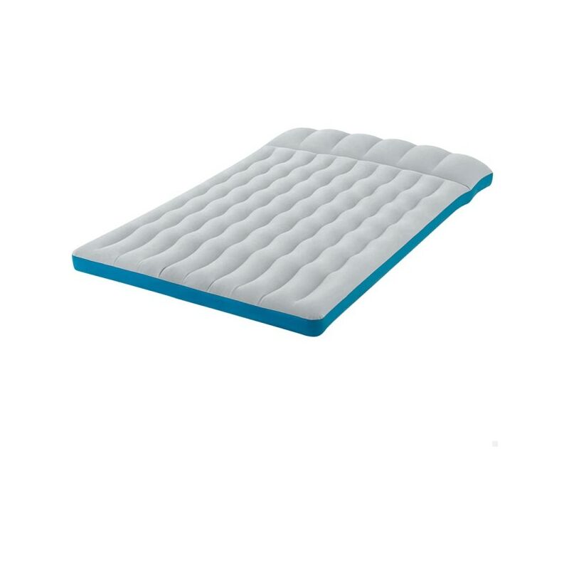 Matelas gonflable avec une pompe à pied intégrée - 2 Places - 191x137x22cm